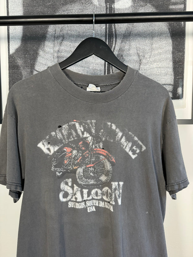 THRASHED "STURGIS SALOON MOTORCYCLE RALLY" SHIRT