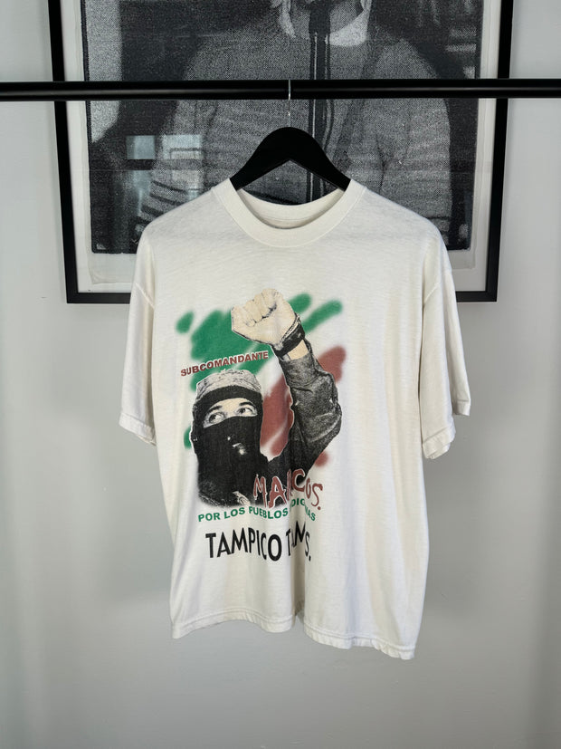90's Mexican Guerrilla Terrorist Marcos Zapatista Tee