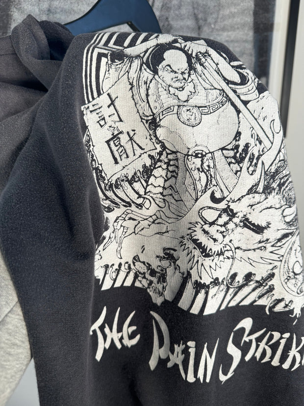 VINTAGE GRAIL 90's SICK OF IT ALL NY "WHEN THE PAIN STRIKES" HOODIE