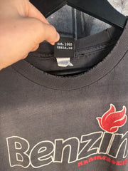 BEAUTIFUL PERFECTLY FADED & UTRA-SOFT OG RAMMSTEIN "BENZIN" FLAME SHIRT