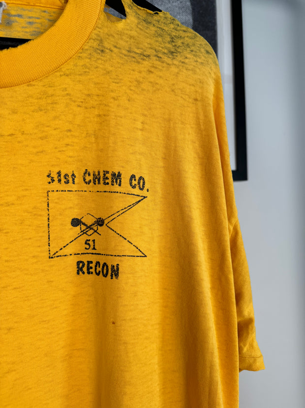 1991 DIVORCE-YELLOW SADDAM HUSSEIN RECONNAISSANCE SHIRT