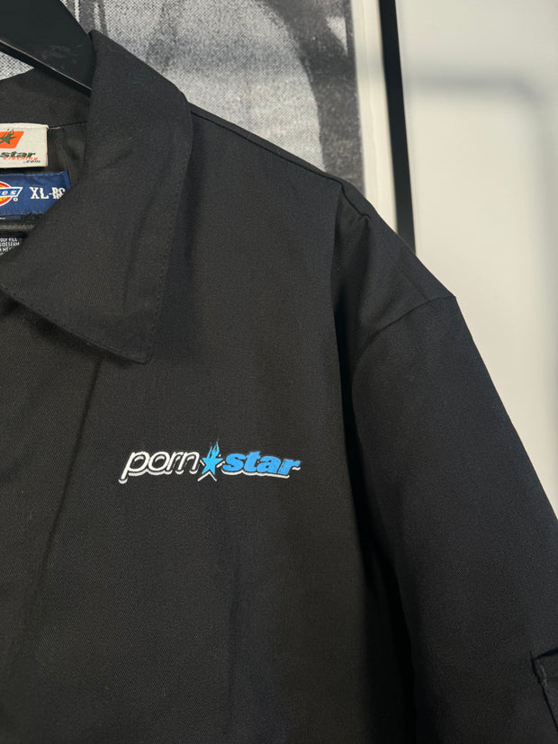 90'S GRAIL QUILTED PORN STAR SKATEBOARDS x DICKIES LOGO JACKET