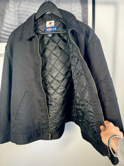 90'S GRAIL QUILTED PORN STAR SKATEBOARDS x DICKIES LOGO JACKET