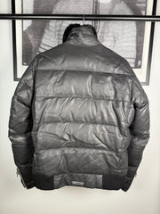 ULTIMATE GRAIL EARLY 2000's MINK COLLAR WAXED COTTON UTILITY JACKET