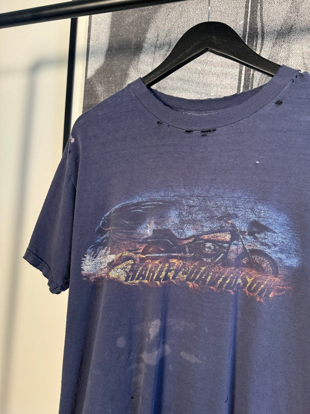90'S BLOWN OUT HARLEY DAVIDSON WICHITA EAGLE SHIRT