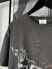 PERFECTLY THRASHED & FADED 90's SOCIAL DISTORTION DICE MARTINI & 8-BALL TOUR DATE SHIRT