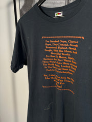 INSANELY VULGAR "SMOKED DOPE / CHEWED ROPE" BIKE SHOP SHIRT