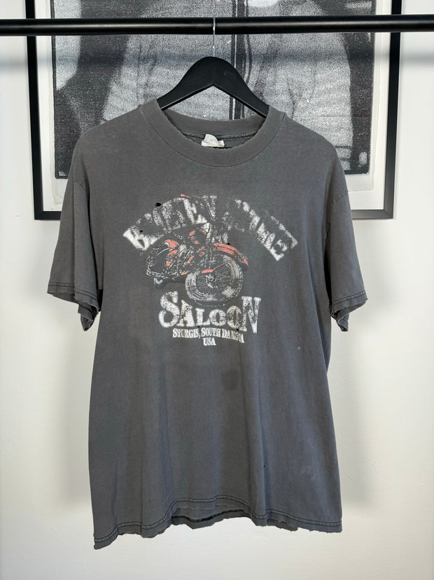 THRASHED "STURGIS SALOON MOTORCYCLE RALLY" SHIRT