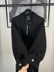 ICONIC FALL/WINTER 2023 SILK LINED LAMBSKIN SUEDE WESTERN JACKET