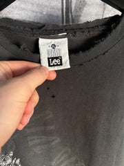 PERFECTLY THRASHED & FADED 90's SOCIAL DISTORTION DICE MARTINI & 8-BALL TOUR DATE SHIRT