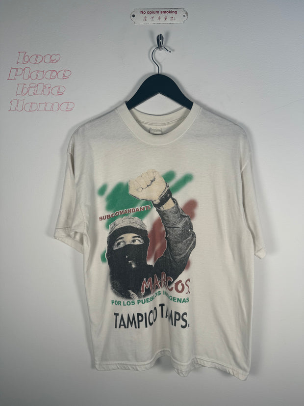 90's Mexican Guerrilla Terrorist Marcos Zapatista Tee
