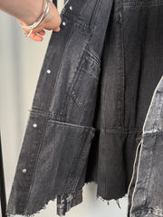 SPRING/SUMMER 2022 MARGIELA-INSPIRED RECONSTRUCTED DENIM UNIFIT JACKET