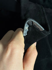 ULTIMATE CHROME GRAIL 1991 SUEDE .925 SILVER CUFF WESTERN FLEUR JACKET