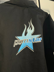 90'S GRAIL QUILTED PORN STAR SKATEBOARDS x DICKIES LOGO JACKET