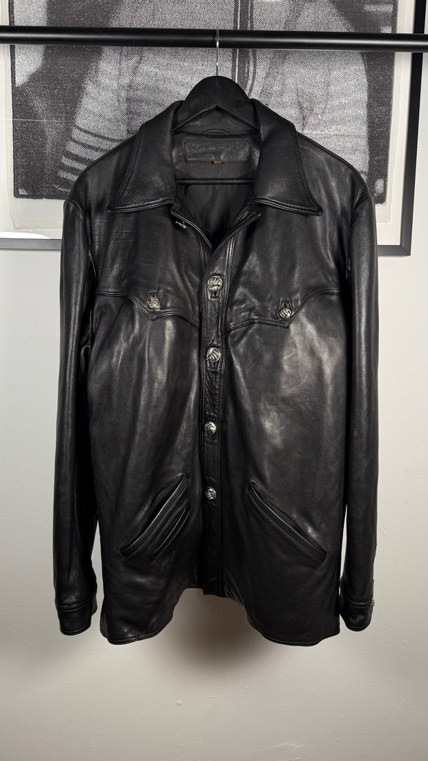 INSANE 90's VIP SPECIAL ORDER 8 CEMETERY CROSS PATCH TALON BUTTON HUNTING JACKET