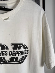THE LAST BRAND NEW ICONIC SPRING/SUMMER 2016 "ERD" LOGO HAND DISTRESSED SHIRT