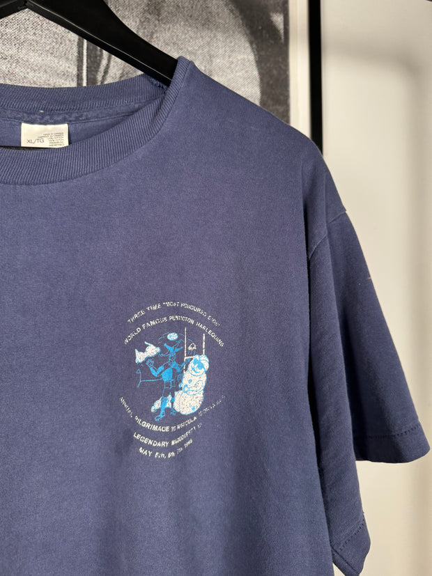 SINGLE STITCH "MAGGOTFEST 1995" BROTHEL MENU SHIRT