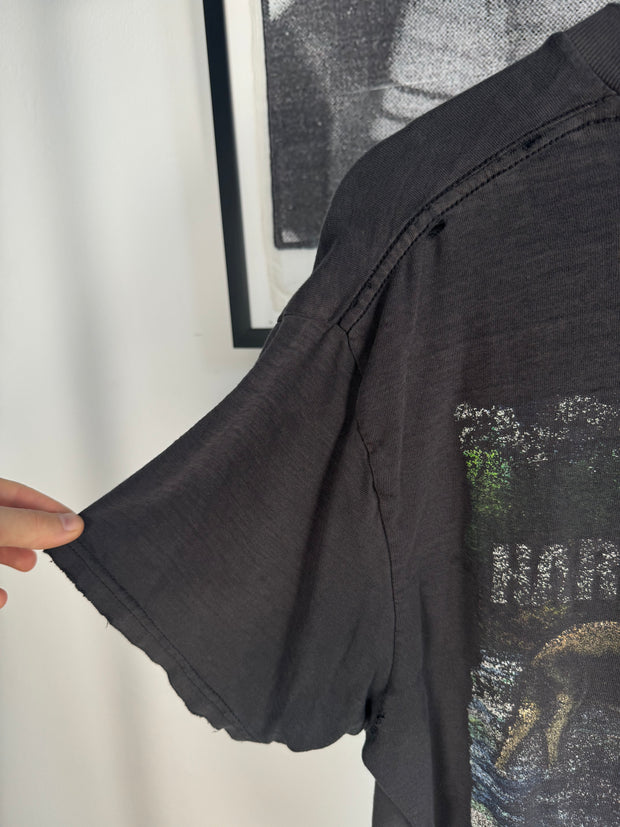 90'S THRASHED & FADED "UNLEASH THE POWER" HARLEY DAVIDSON SHIRT