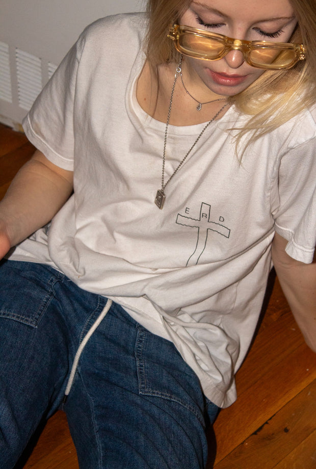 EXTREMELY RARE GRAIL SPRING/SUMMER 2021 “SOME REASONS WHY A CHRISTIAN WON’T DANCE” SHIRT