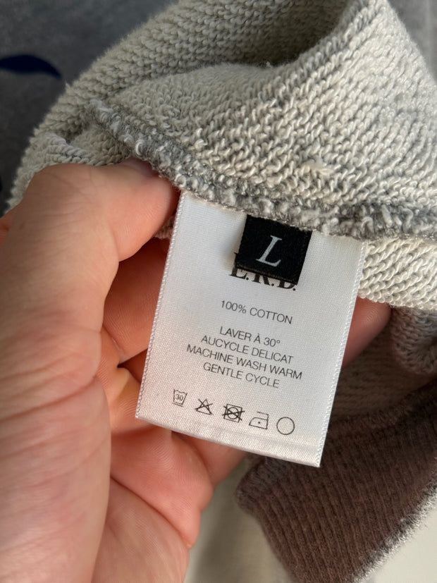 EXTREMELY RARE 2019 LE ROSEY GREY SHORT SLEEVE CREWNECK SHIRT