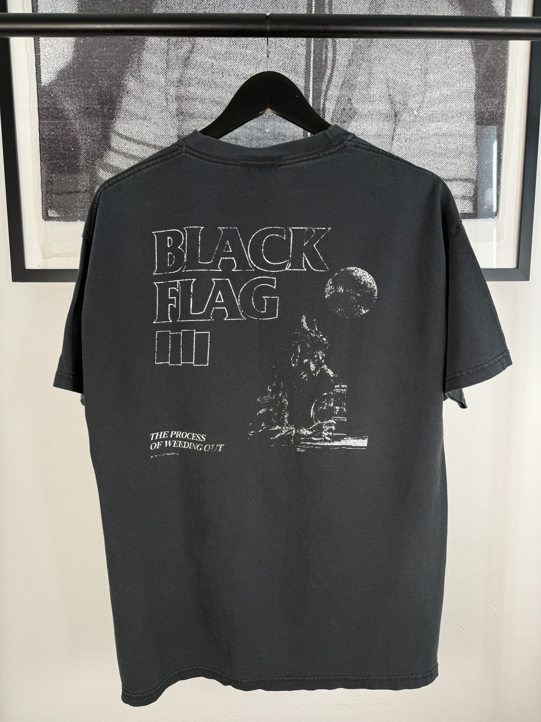 ICONIC VINTAGE GRAIL 90's BLACK FLAG FADED 