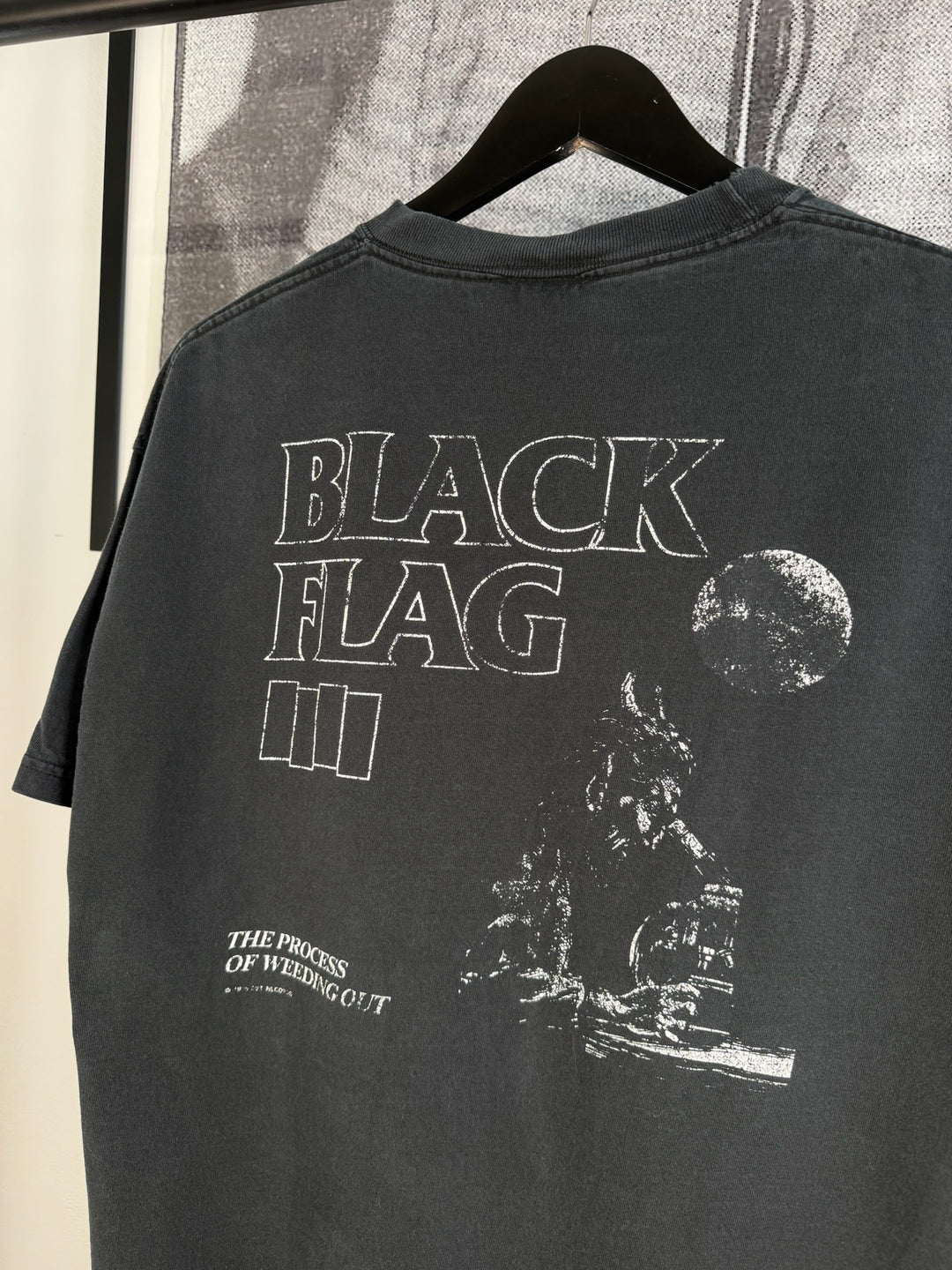 ICONIC VINTAGE GRAIL 90's BLACK FLAG FADED 
