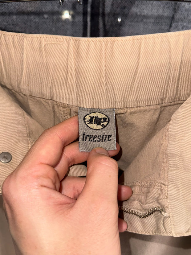 INSANELY RARE 90s SICK OF IT ALL BAGGY PANEL SKATE SHORTS