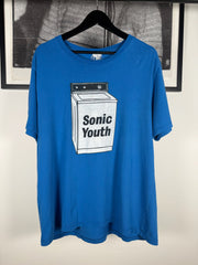 90s VINTAGE GRAIL SONIC YOUTH FADED & DISTRESSED WASHING MACHINE TEE
