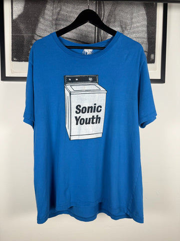 90s VINTAGE GRAIL SONIC YOUTH FADED & DISTRESSED WASHING MACHINE TEE