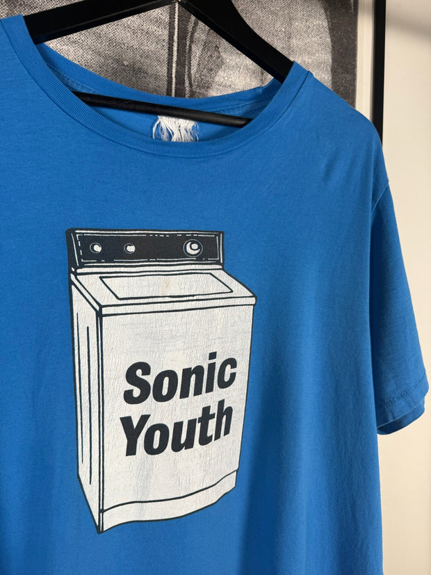 90s VINTAGE GRAIL SONIC YOUTH FADED & DISTRESSED WASHING MACHINE TEE