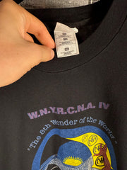 VINTAGE ERD-STYLE GRAIL: 90s NARCOTICS ANONYMOUS NA LOGO OVERSIZED LONG SLEEVE