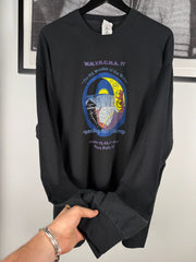 VINTAGE ERD-STYLE GRAIL: 90s NARCOTICS ANONYMOUS NA LOGO OVERSIZED LONG SLEEVE