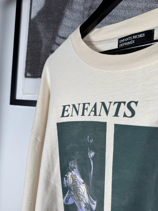 ICONIC SPRING/SUMMER 2021 “GEISHA” LONG SLEEVE VINTAGE EFFECT LOGO SHIRT