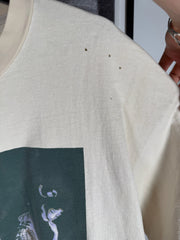 ICONIC SPRING/SUMMER 2021 “GEISHA” LONG SLEEVE VINTAGE EFFECT LOGO SHIRT