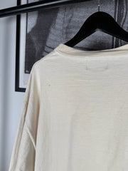 ICONIC SPRING/SUMMER 2021 “GEISHA” LONG SLEEVE VINTAGE EFFECT LOGO SHIRT