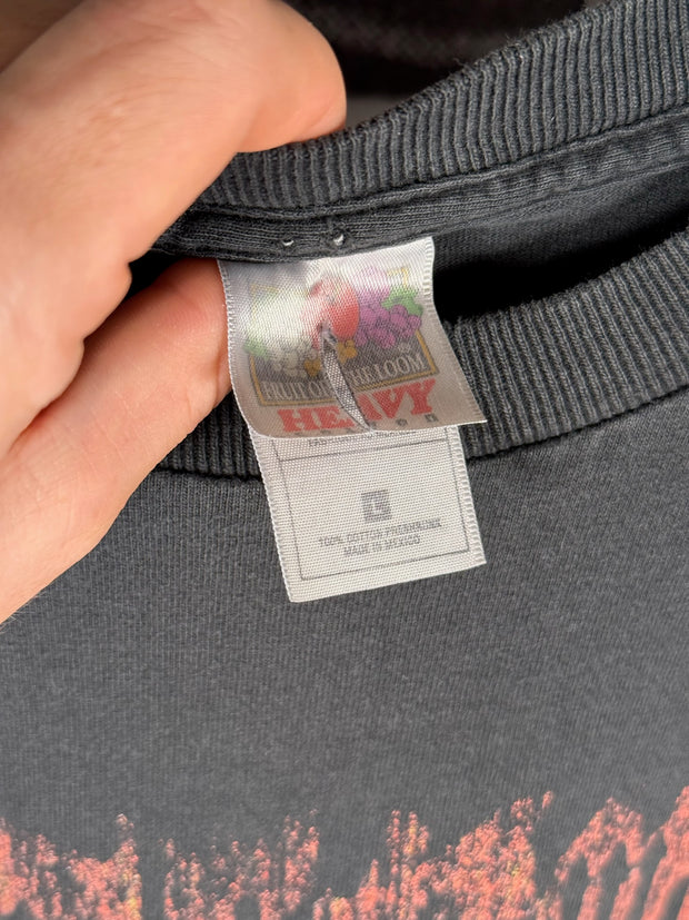 CLASSIC FADED MARILYN MANSON “GUNS GOD & GOVERNMENT” EARLY 2000s SHIRT