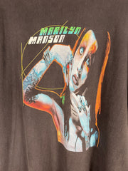 90s RARE MARILYN MANSON "LONG ROAD OUT OF HELL” FADER SHIRT