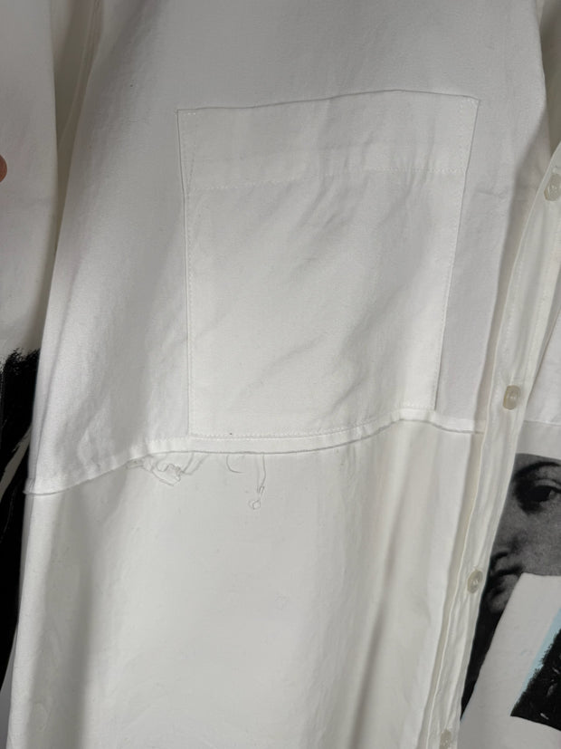 RARE 2021 “NONE SO VILE” BUTTON DOWN FEATURING ORIGINAL ART BY HENRI ALEXANDER LEVY