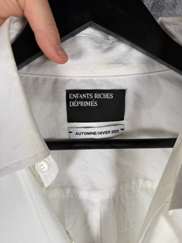 RARE 2021 “NONE SO VILE” BUTTON DOWN FEATURING ORIGINAL ART BY HENRI ALEXANDER LEVY