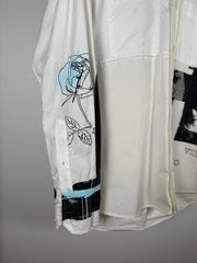 RARE 2021 “NONE SO VILE” BUTTON DOWN FEATURING ORIGINAL ART BY HENRI ALEXANDER LEVY