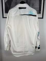 RARE 2021 “NONE SO VILE” BUTTON DOWN FEATURING ORIGINAL ART BY HENRI ALEXANDER LEVY