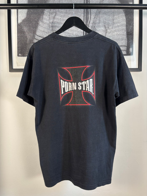 ICONIC PERFECTLY AGED PORN STAR x WEST COAST CHOPPERS LOGO SHIRT
