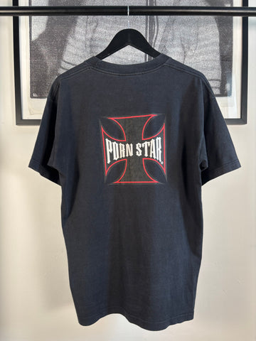 ICONIC PERFECTLY AGED PORN STAR x WEST COAST CHOPPERS LOGO SHIRT