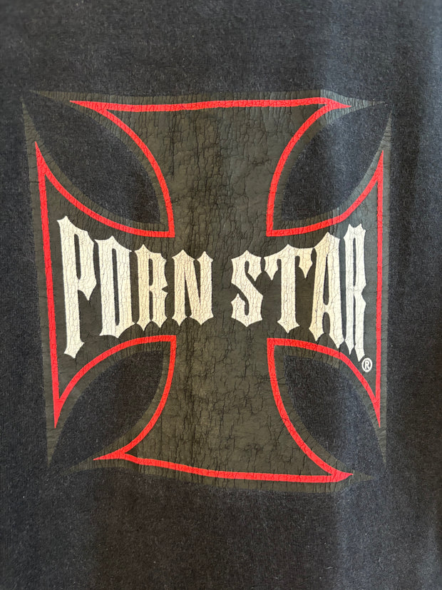 ICONIC PERFECTLY AGED PORN STAR x WEST COAST CHOPPERS LOGO SHIRT
