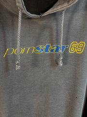 ULTIMATE VINTAGE GRAIL 90’s VINTAGE THRASHED PORN STAR SKATEBOARDS RACING 69 HOODIE