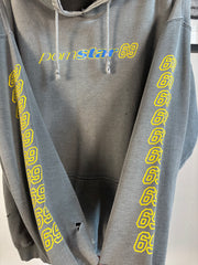 ULTIMATE VINTAGE GRAIL 90’s VINTAGE THRASHED PORN STAR SKATEBOARDS RACING 69 HOODIE