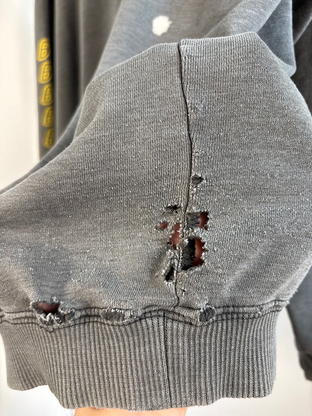 ULTIMATE VINTAGE GRAIL 90’s VINTAGE THRASHED PORN STAR SKATEBOARDS RACING 69 HOODIE