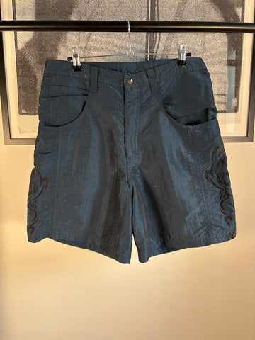 90s PORN STAR SKATEBOARDS TRIBAL PINUP GIRL TRUNK SHORTS