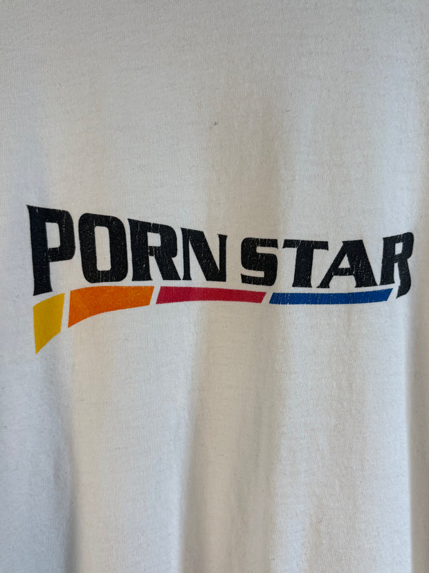 RARE 90’s PORN STAR SKATEBOARDS NASCAR LOGO SHIRT