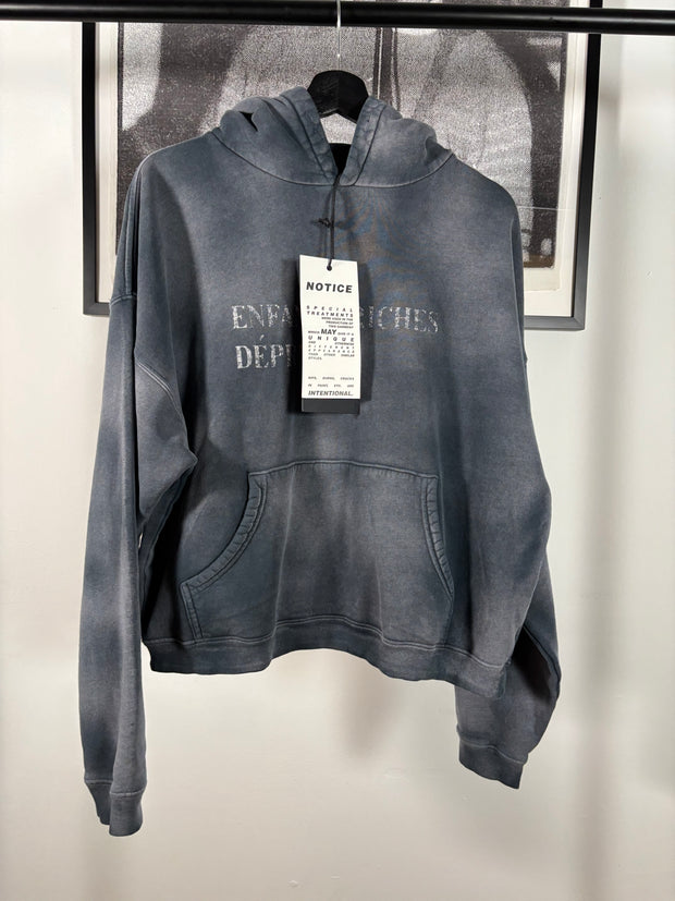 CLASSIC FALL/WINTER 2022 VINTAGE EFFECT LOGO HOODIE BRAND NEW WITH TAGS